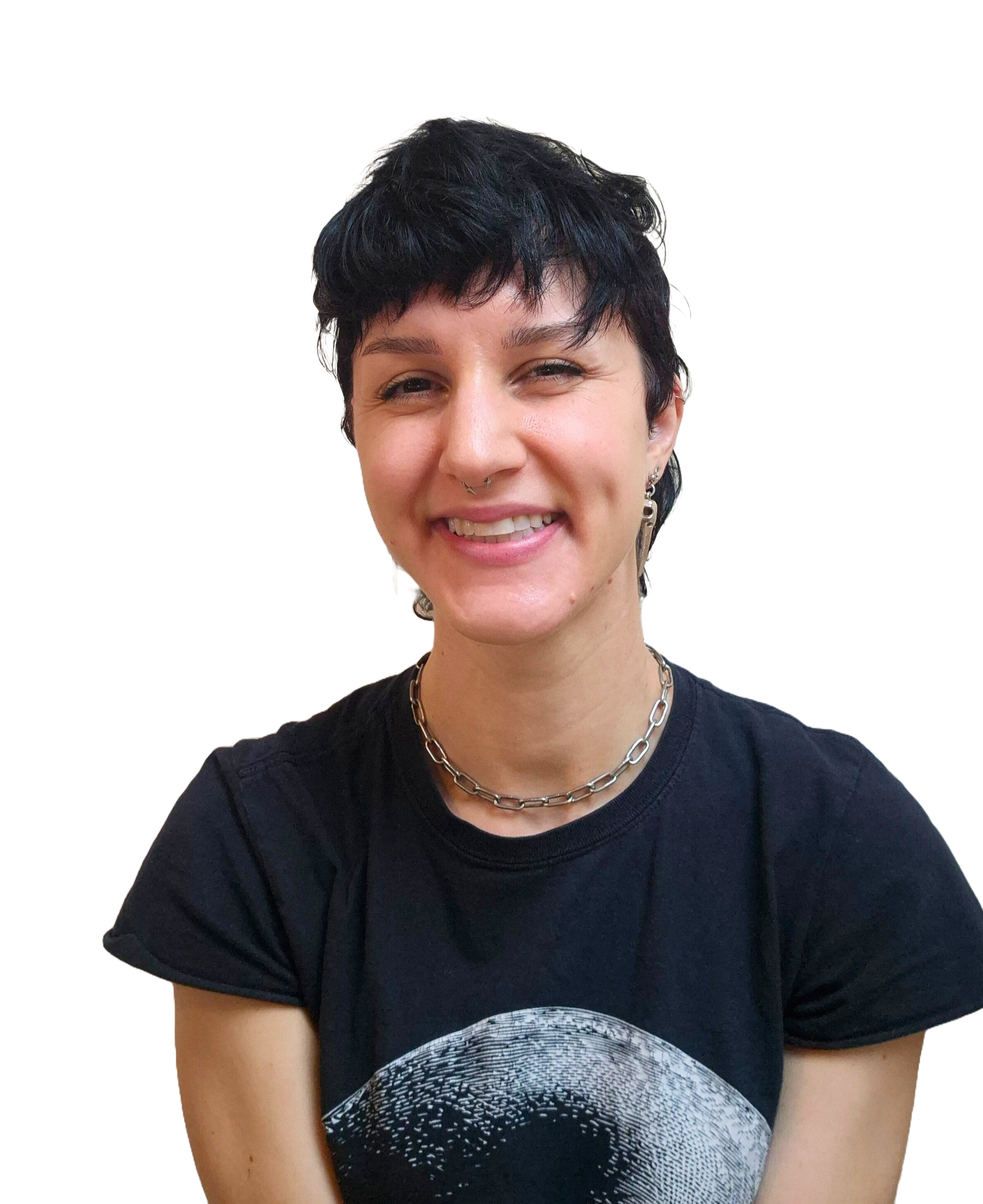 Molly Daszuta, LCSW, clinical social worker, American therapist, mental health/psychological counselor in Jena, Germany. Molly Daszuta, mental health counselor, smiling for the camera in Jena, Germany.
